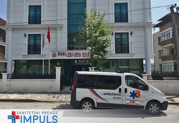 Sanitetski prevoz bolesnika u Tursku