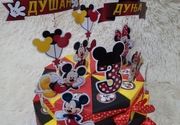 Torta od kartona Miki i Mini 