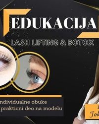 Edukacija Lash lifting & botox