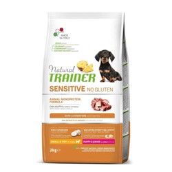 Natural Trainer Sensitive no gluten small&toy/puppy&junior duck 2kg