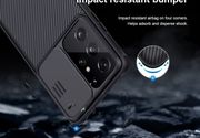 Maska Nillkin CamShield Pro za Samsung Galaxy S21 Ultra crna