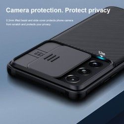 Maska Nillkin CamShield Pro za Samsung Galaxy S21 Ultra crna