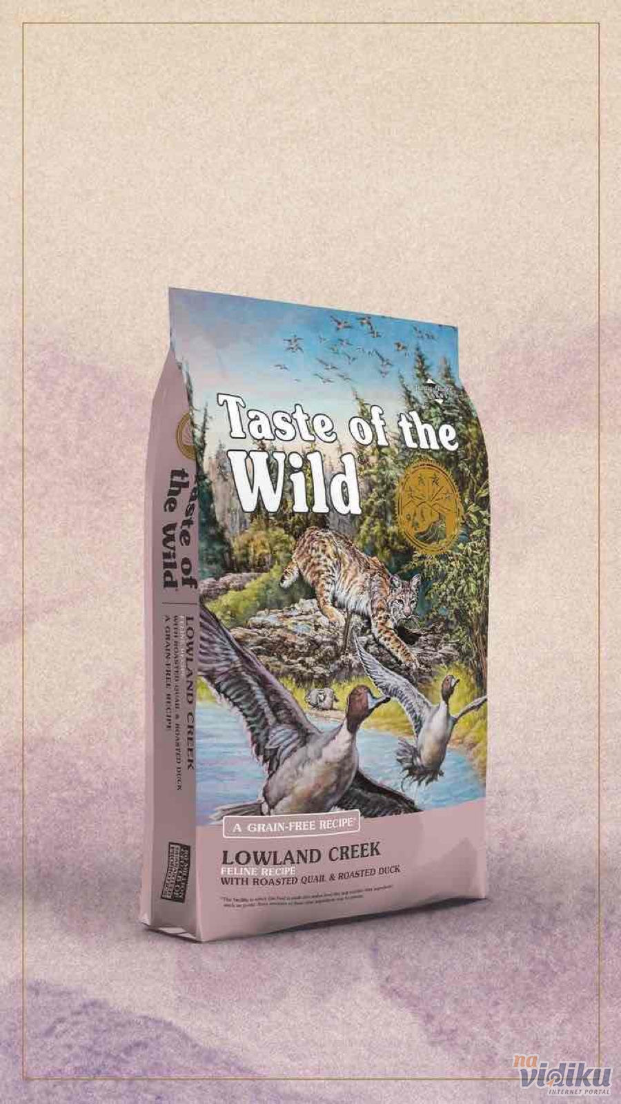 Taste of the wild lowland creek 2kg cena franc premium pet shop