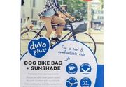 Duvo plus Dog bike bag + sunshade