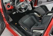 Fiat 500 Abarth detailing enterijera