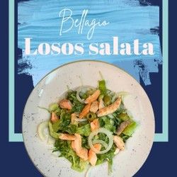 Obrok salata sa lososom