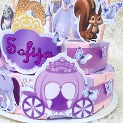 Torta od kartona princeza Sofija