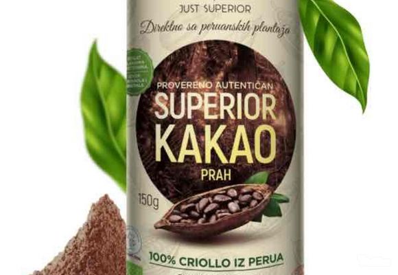 Superior Organski Sirovi Kakao Prah Criollo