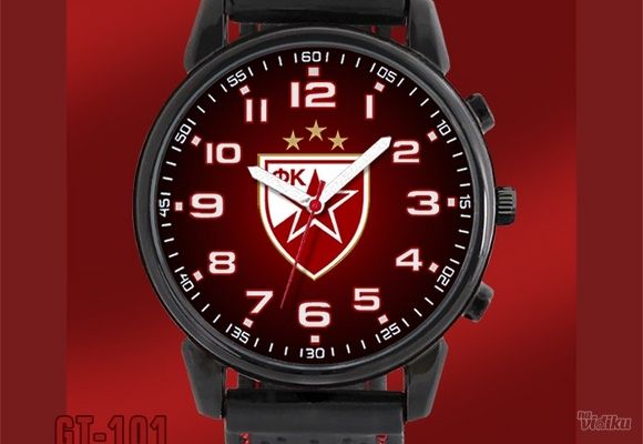 Ručni sat FK Crvena zvezda za sve Delije
