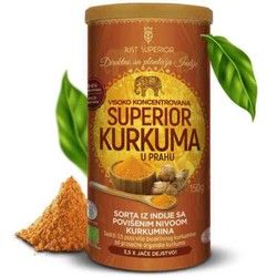 Superior Organska Kurkuma (5-6% kurkumina) - 150g