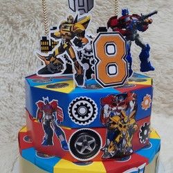 Torta od kartona Transformers