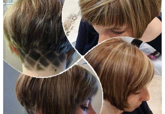 Stilizovanje bob frizure pramenovii color