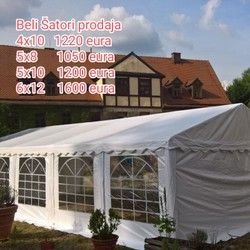 Beli šatori prodaja