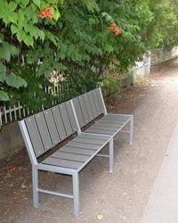 Izrada klupa sa naslonom