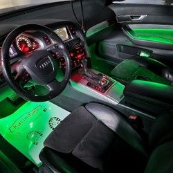 Ambijentalno osvetljenje za auto / Audi A6 C6