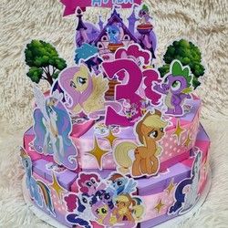 Torta od kartona My little pony - Moj mali poni