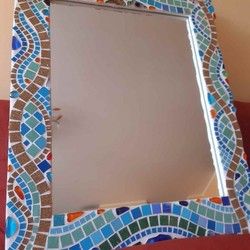 Unikatni ramovi za ogledala u mozaiku