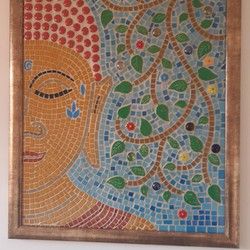 Mosaik handgemacht in Serbien 