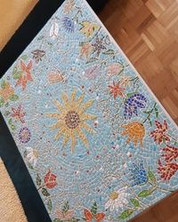 Mosaiktische handmade in Serbia