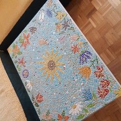 Mosaiktische handmade in Serbia