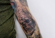 Skull tattoo Novi Sad