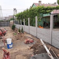 Montaza betonske ograde