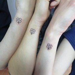Triple tattoo for friends