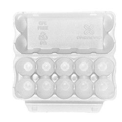 Stiropor kutija za jaja EB10 bela