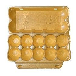 Stiropor kutija za jaja EB10 oranž