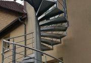 Izrada kruznih metalnih stepenica