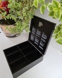 Drvena kutija za zacinsko bilje