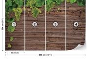 Vine grape tree wall grozdje vinova loza drvo 3D fototapeta zidni mural foto tapeta