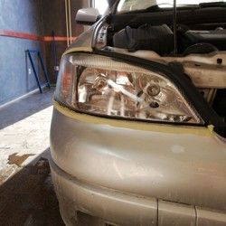 Poliranje farova Opel Astra G