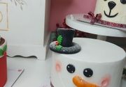 Novogodišnja Sneško torta