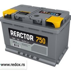 Akumulator REACTOR 75ah 820A D+