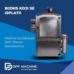 Mašina za čišćenje DPF filtera 