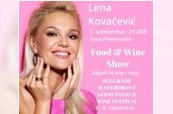 Koncert Lene Kovačević na festivalu dobre hrane i vina 7. septembra na Sava promenadi