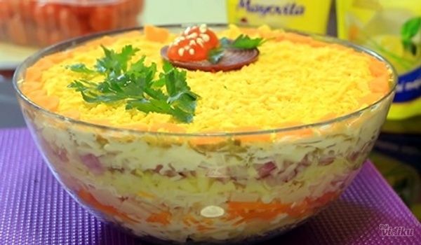 Najbolji recept za Mimoza salatu